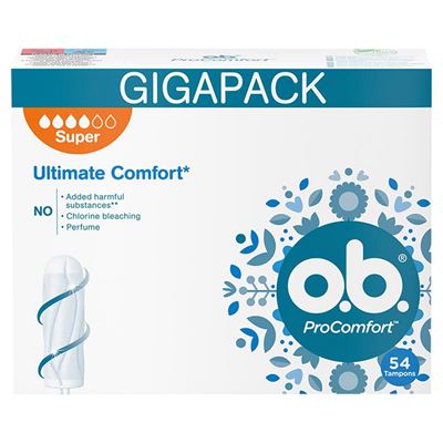 o.b. ProComfort Super Tampony 54 sztuki