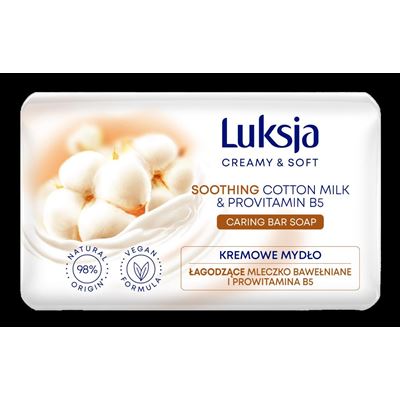 Luksja Mydło Creamy cotton milk & Provitamin B5 90 g