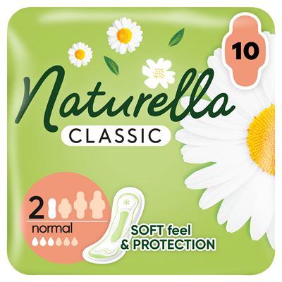 naturella Classic Normal Camomile podpaski bez skrzydełek 12 sztuk