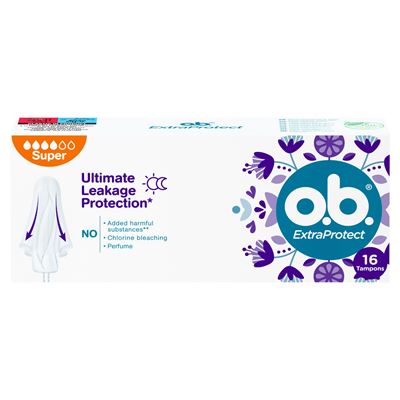 o.b. ExtraProtect Super Tampony 16 sztuk
