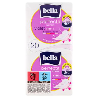 bella Perfecta Ultra Violet Podpaski higieniczne 20 sztuk