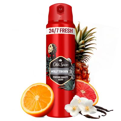 Old Spice Wolfthorn Dezodorant w sprayu dla mężczyzn 150 ml