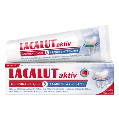 LACALUT Pasta do zębów łagodne wybielanie 75 ml
