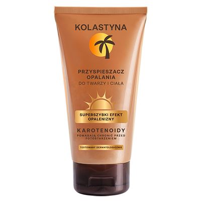 KOLASTYNA Przyspieszacz opalania do twarzy i ciała 150ml