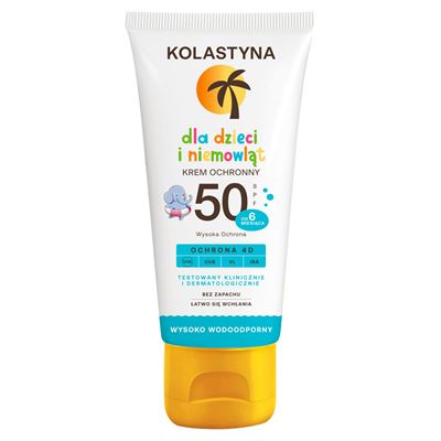 KOLASTYNA Krem ochronny dla dzieci i niemowląt SPF 50, 75ml