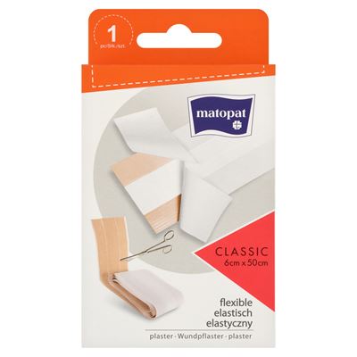 matopat Plaster z opatrunkiem na rolce Classic 6x50 cm