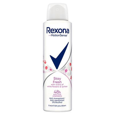 Rexona Stay Fresh Antyperspirant Spray White Flower&Lychee 150ml