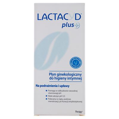 LACTACYD plus+ Płyn ginekologiczny do higieny intymnej 200 ml