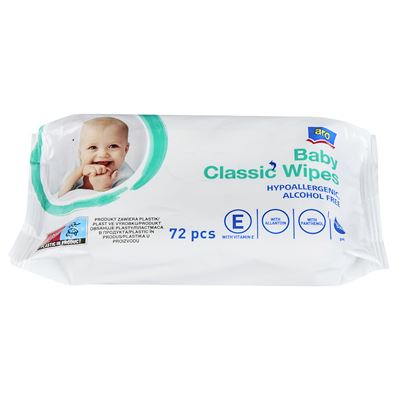 aro Chusteczki nawilżane dla dzieci Classic 72 sztuki