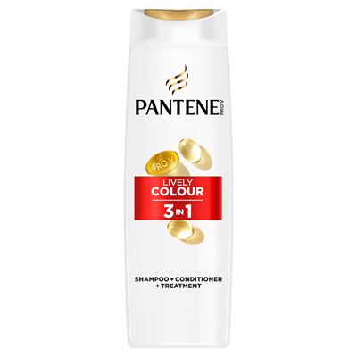 PANTENE Lively Colour 3 in 1 Szampon do włosów 325 ml