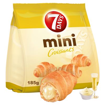 7DAYS Mini Croissant z nadzieniem o smaku spumante 185 g