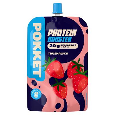 Dawtona Pokket Protein Booster Mus truskawka 180 g