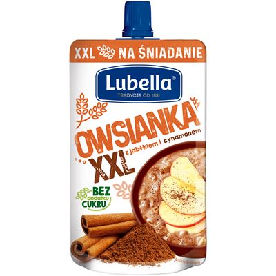 Lubella Owsianka XXL z jabłkiem i cynamonem 170 g