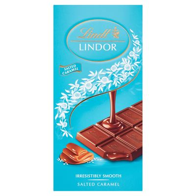 LINDOR Czekolada salted caramel 100g