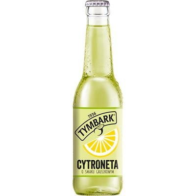 TYMBARK Cytroneta gruszka Napój gazowany 20 x 330 ml butelka szklana