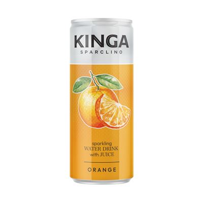 KINGA PIENIŃSKA Napój gazowany Orange 12 x 250 ml