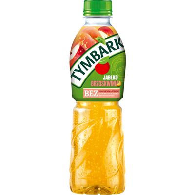 TYMBARK Napój jabłko brzoskwinia 12 x 500 ml