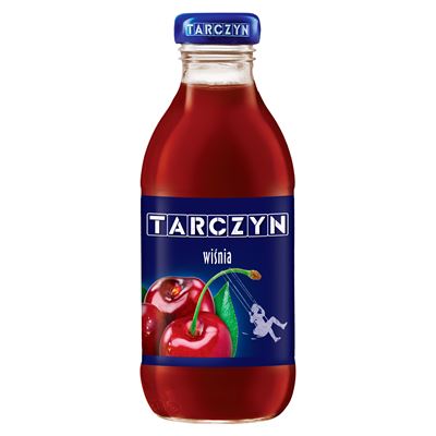 TARCZYN Napój wiśnia 15x300ml butelka szklana