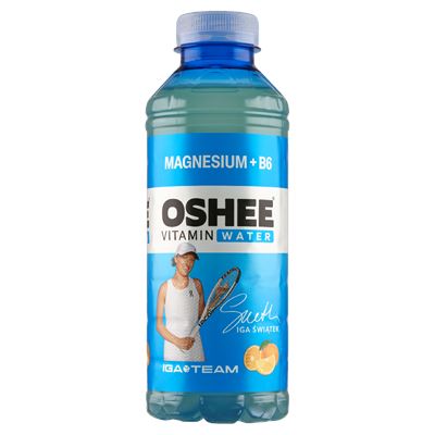 OSHEE Vitamin Water magnez + B6 cytryna pomarańcza Napój niegazowany 6 x 555 ml