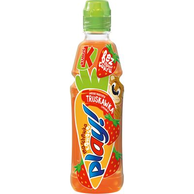 KUBUŚ PLAY! Napój Marchewka truskawka jabłko limetka 12x400ml