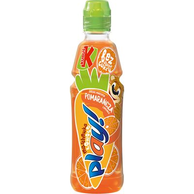 KUBUŚ PLAY! Napój Marchewka pomarańcza jabłko limetka 12x400ml