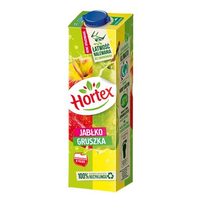 Hortex Jabłko gruszka Napój niegazowany 6 x 1 l