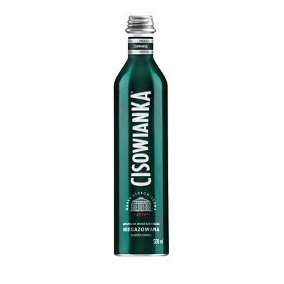 CISOWIANKA Woda mineralna niegazowana w puszce 24 x 500 ml