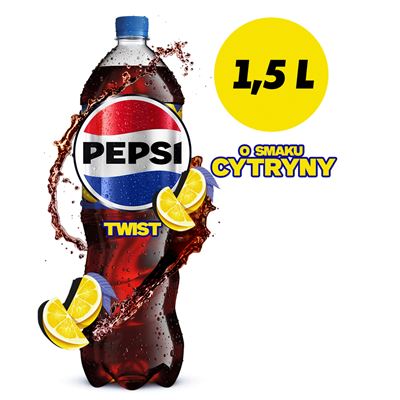 pepsi Twist Napój gazowany 8 x 1,5 l