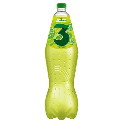 ZBYSZKO 3 Limonki Napój gazowany 6 x 1,75 l