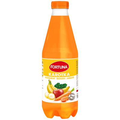FORTUNA Karotka Nektar marchew banan jabłko 6 x 1 l