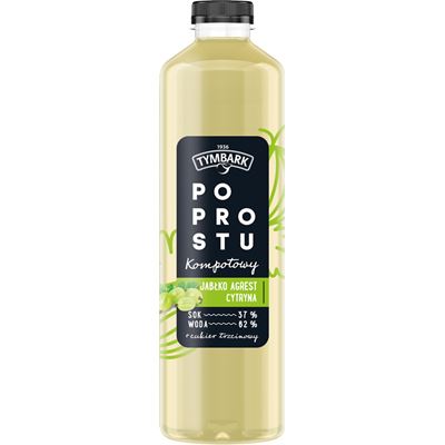 TYMBARK Jabłko agrest Napój 6 x 1,25 l