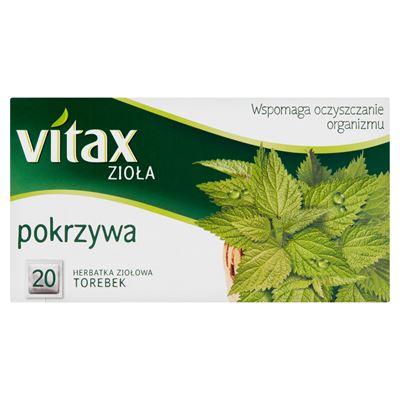 VITAX Zioła pokrzywa 20 torebek 30g