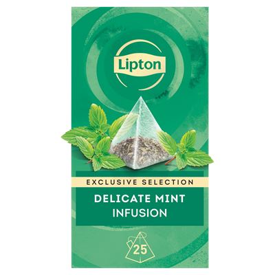 Lipton Delicate Mint 25 piramidek 33g
