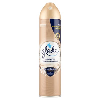 glade Romantic Vanilla Blossom Odświeżacz powietrza w aerozolu 300 ml