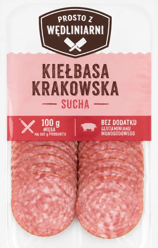 Kiełbasa krakowska sucha PROSTO Z WĘDLINIARNI