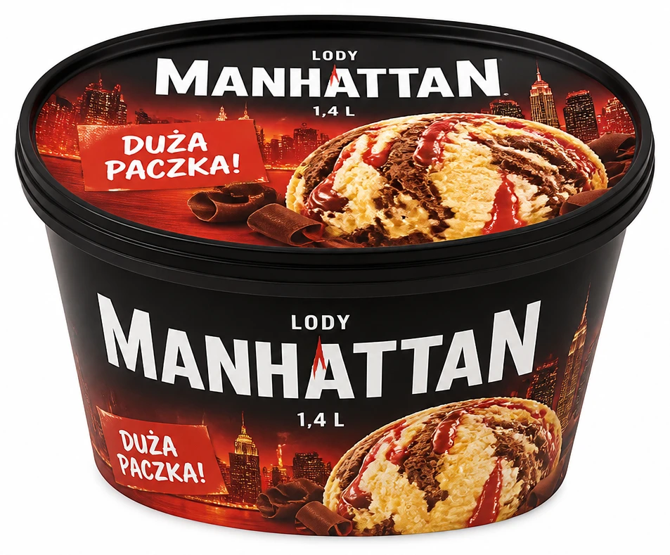Lody MANHATTAN wybrane rodzaje