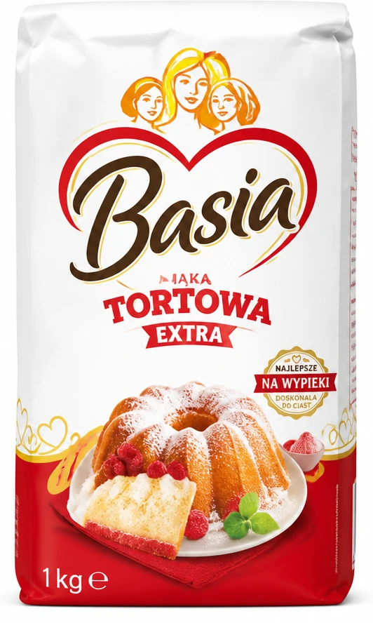 Mąka BASIA tortowa extra