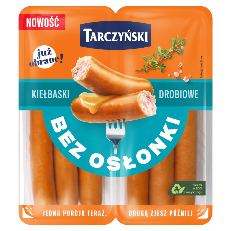 Kiełbaski Bez Osłonki Drobiowe 200 g