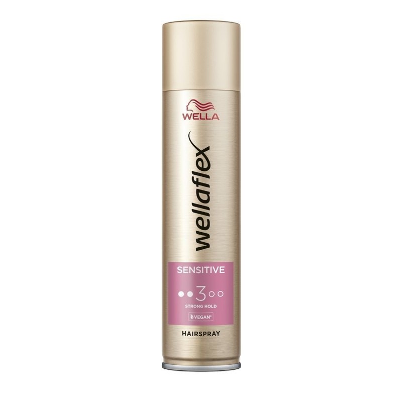 Lakier do włosów Wellaflex Sensitive Strong Hold Wella  250 ml