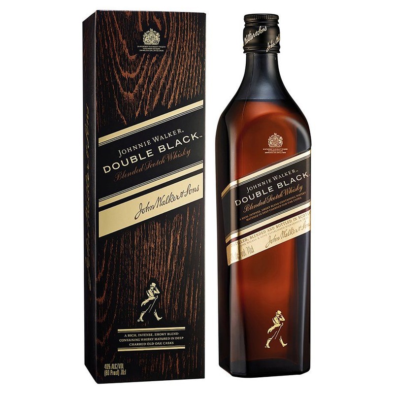 Whisky blended Double Black alk. 40,0% obj. Johnie Walker 700 ml