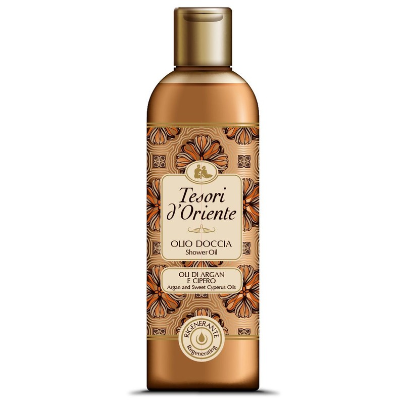 Olejek pod prysznic Argan & Olej Cyperysowy Tesori d'Oriente 250 ml