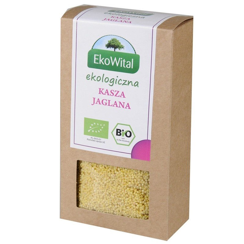 BIO Ekologiczna kasza jaglana EkoWital 500 g