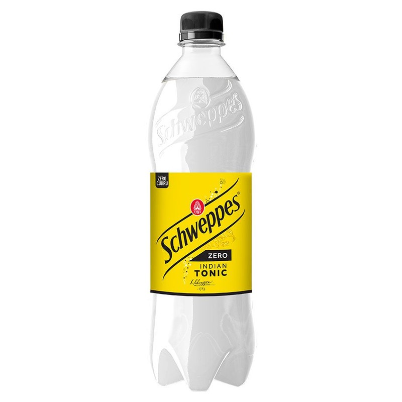 Napój gazowany Indian Tonic Zero  Schweppes 850 ml