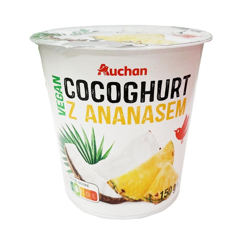 Vegan Cocoghurt z ananasem 150g  Auchan 150 g