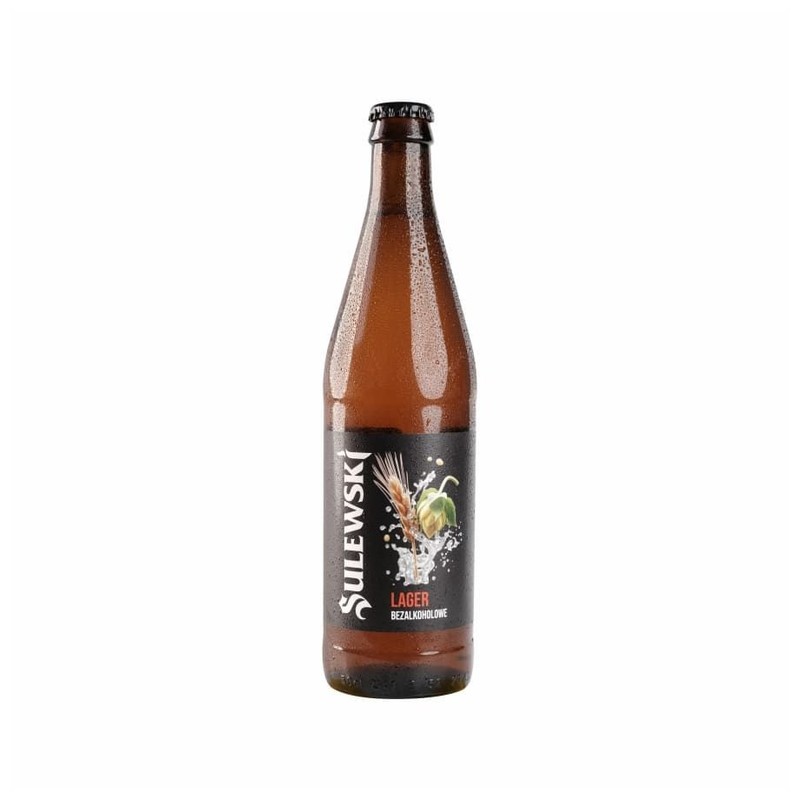 Piwo bezalkoholowe lager alk. do 0,5% obj. Sulewski 500 ml