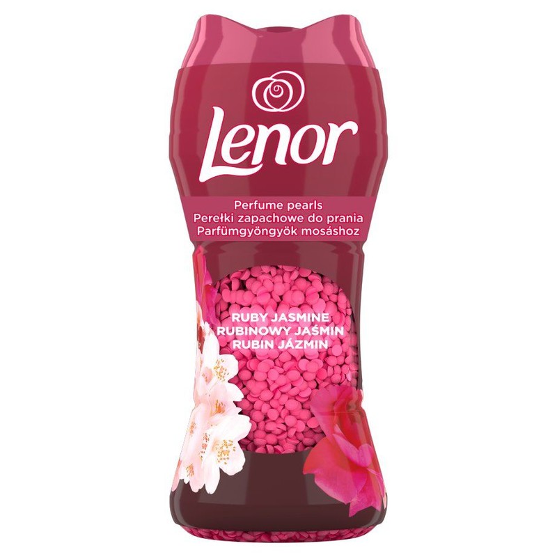 Perełki zapachowe do prania Rubinowy Jaśmin Lenor 199 g