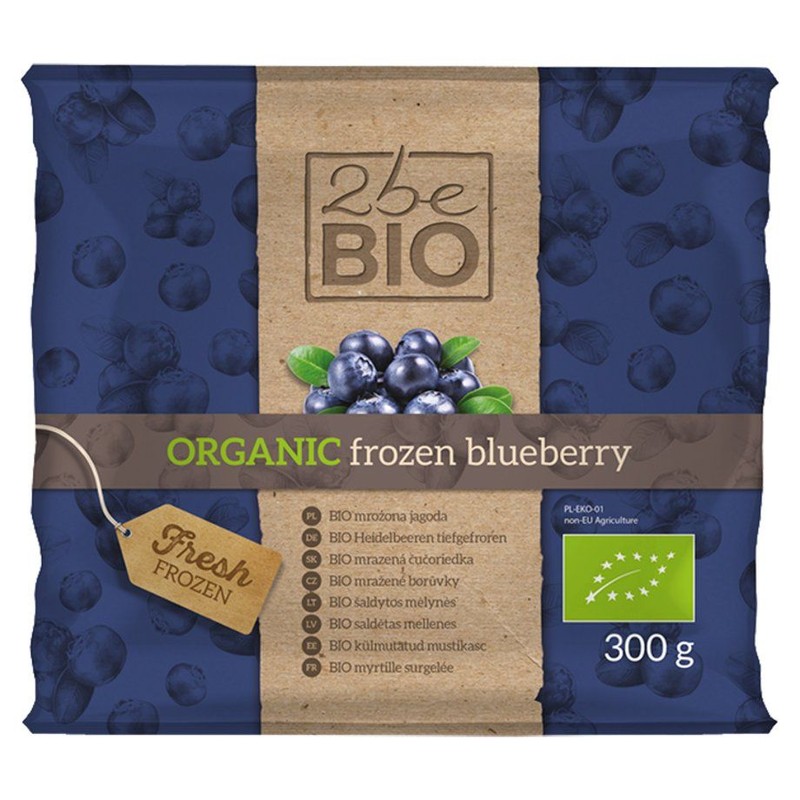 BIO Ekologiczna mrożona jagoda 2beBio 300 g