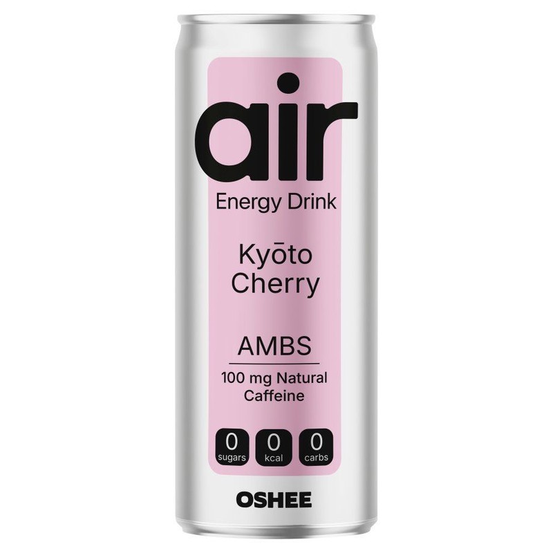 Gazowany napój energetyzujący o smaku wiśni OSHEE AIR 250 ml