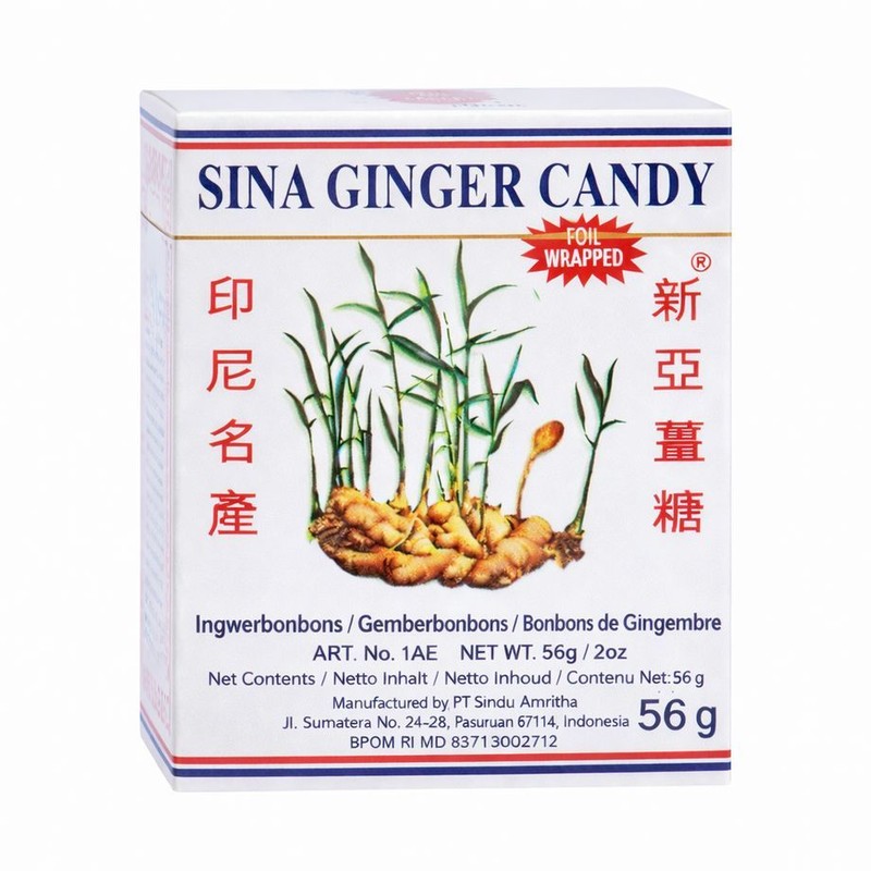 Cukierki imbirowe Sina 56 g