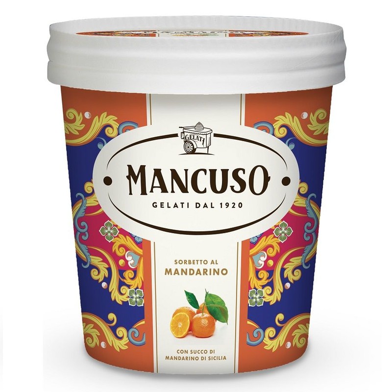 Sorbet mandarynkowy  Mancuso 450 ml